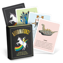 Load image into Gallery viewer, Affirmators! 50 Affirmation Cards Deck