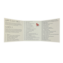 Load image into Gallery viewer, Foldout Reference Guide: 70 Acts of Self Care