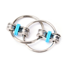 Load image into Gallery viewer, Flippy Bike Keychain Fidget