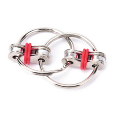 Load image into Gallery viewer, Flippy Bike Keychain Fidget