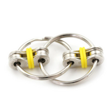 Load image into Gallery viewer, Flippy Bike Keychain Fidget