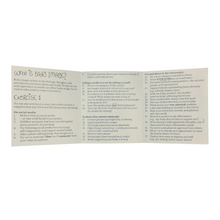 Load image into Gallery viewer, Foldout Reference Guide: 50 Ways to Protect Your Body Image