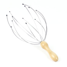 Load image into Gallery viewer, Wooden Handled Wire Head Massager
